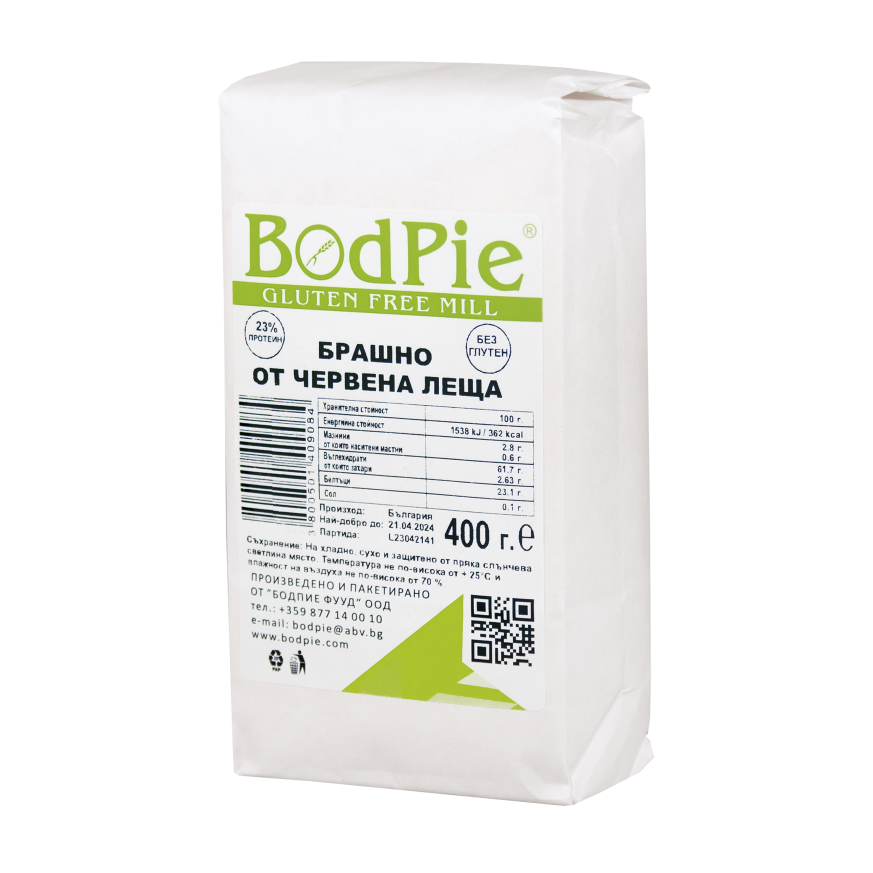 Red Lentil Flour 400 g